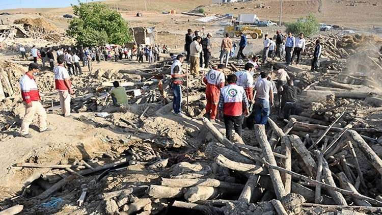نحو 400 مصاب في زلزال ضرب شمال غرب إيران بقوة 6.3 درجات 