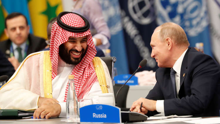 النفط وسوريا على طاولة بوتين وبن سلمان في الأرجنتين 