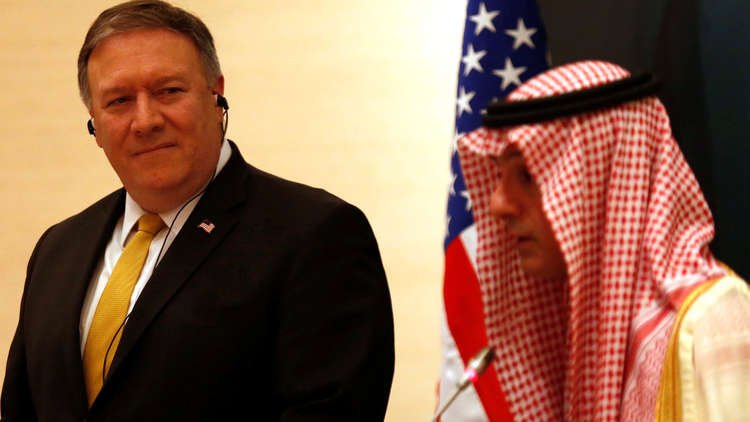 بومبيو يبحث مع الجبير الوضع في اليمن ومقتل خاشقجي