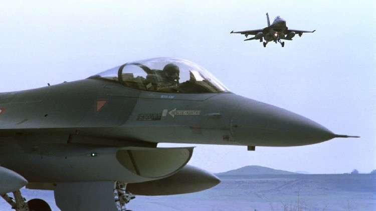 طائرات "F-16" عراقية تنفذ ضربات داخل العمق السوري
