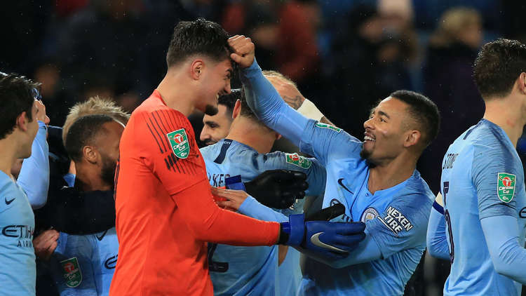 كأس الرابطة.. مانشستر سيتي يتأهل لنصف النهائي بشق الأنفس
