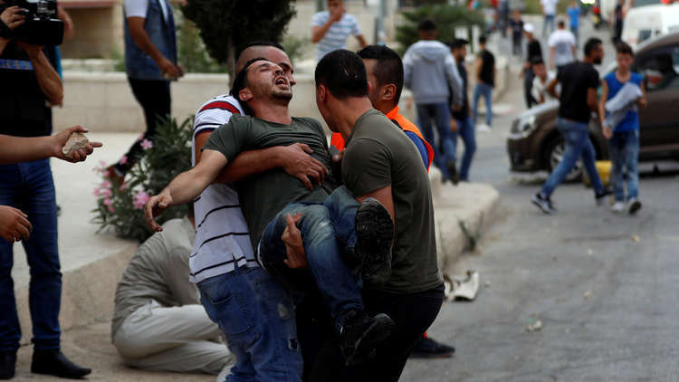 مواجهات بين الجيش الإسرائيلي وفلسطينيين في بيت لحم 