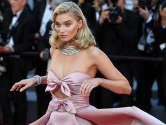 الممثلة إلزا هوسك خلال مراسم افتتاح الحفل الـ71 لمهرجان كان السينمائي