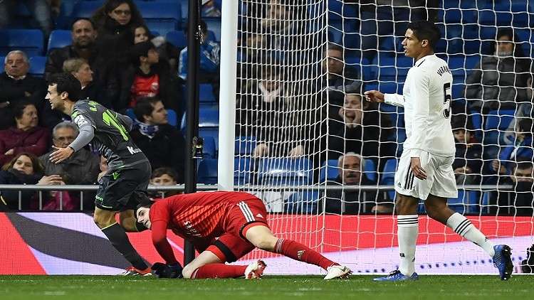 ريال سوسييداد يسقط ريال مدريد في عقر داره