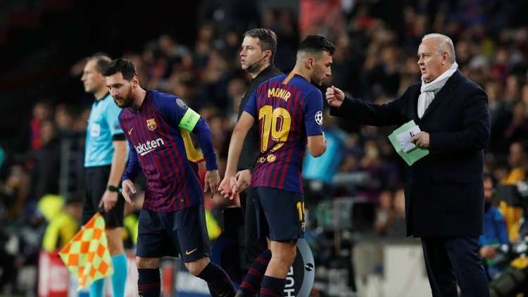 وكيل منير الحدادي ينتقد برشلونة