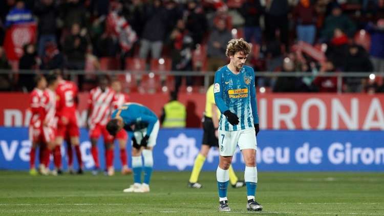 أتلتيكو مدريد يقع في كمين جيرونا (فيديو)