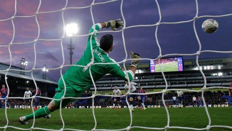 كريستال بالاس يقصي توتنهام من كأس الاتحاد الإنجليزي