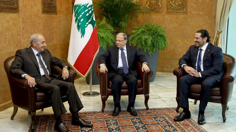 الحريري يعرض على عون تشكيلة الحكومة اللبنانية الجديدة