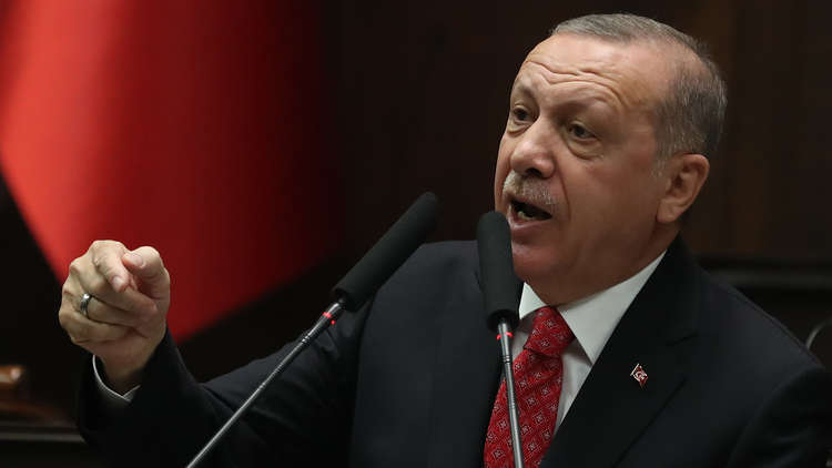 أردوغان: سنحارب الإرهابيين في مناطق انسحاب القوات الأمريكية من سوريا