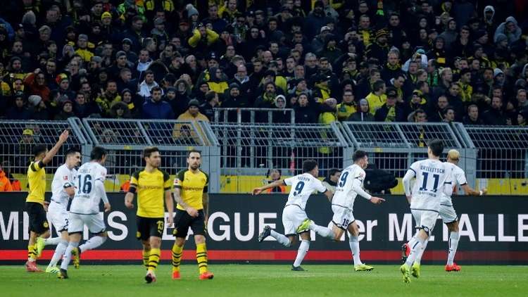 شاهد.. انتفاضة هوفنهايم في دورتموند