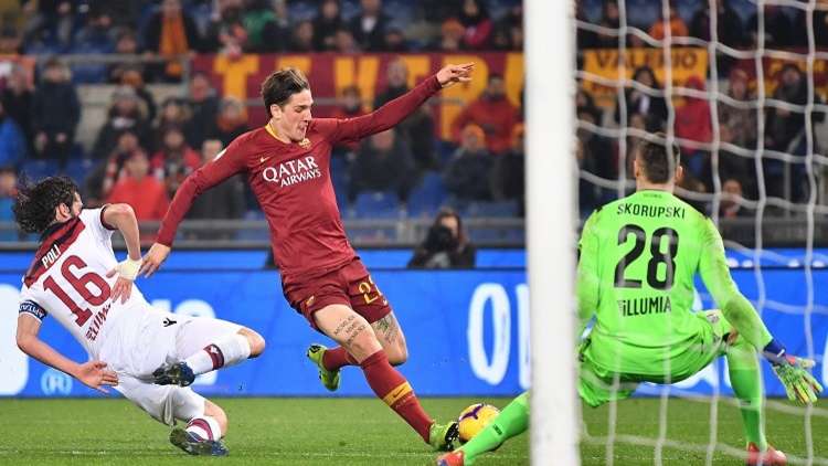 ذئاب روما تفترس بولونيا (فيديو)