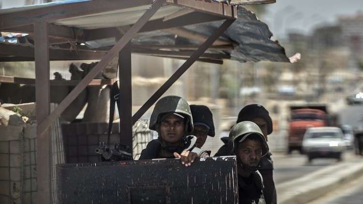 الجيش المصري: قتلى في صفوف إرهابيين شنوا هجوما في العريش