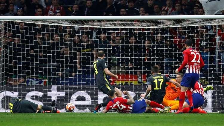 فيديو.. ملخص لمباراة أتلتيكو مدريد ويوفنتوس