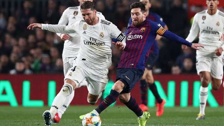 كلاسيكو ناري بين الريال وبرشلونة لحجز مكان في نهائي كأس الملك
