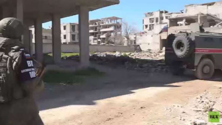 مواصلة نزع الألغام بالغوطة الشرقية لدمشق