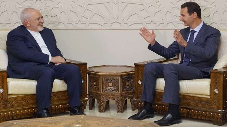 ظريف يلبي دعوة الأسد