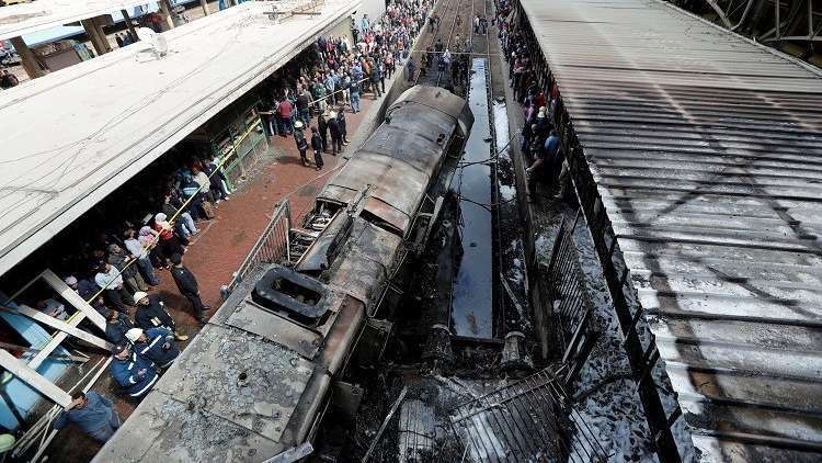تجديد حبس 5 متهمين بحادث قطار محطة مصر