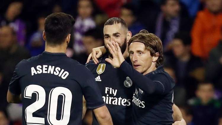 شاهد.. ريال مدريد المثخن بالجراح يزيد أوجاع بلد الوليد