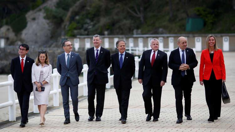 دول "G7" تتوعد حفتر وتتفق على فرض ضغوط على المسؤولين عن التصعيد في ليبيا 