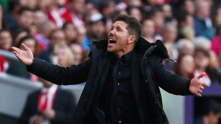 رد فعل مدرب أتلتيكو مدريد بعد إيقاف كوستا 8 مباريات!