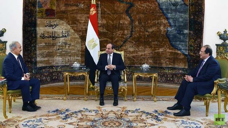 السيسي يلتقي حفتر في القاهرة