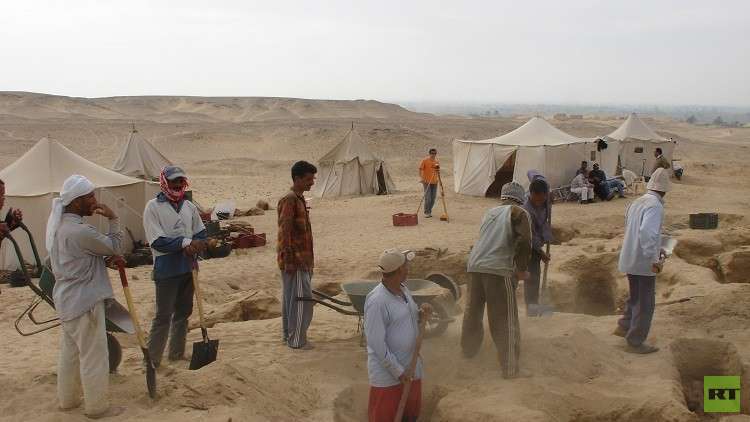 العلماء الروس يعثرون على مومياء فريدة في الفيوم (صورة)