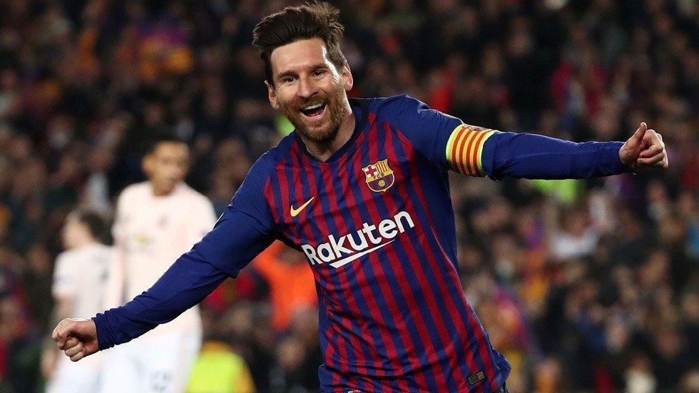 ميسي لاعب الأسبوع في دوري أبطال أوروبا