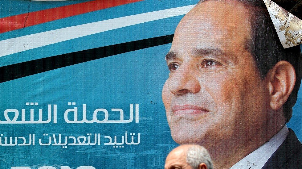 شاهد... السيسي يدلي بصوته في استفتاء التعديلات الدستورية