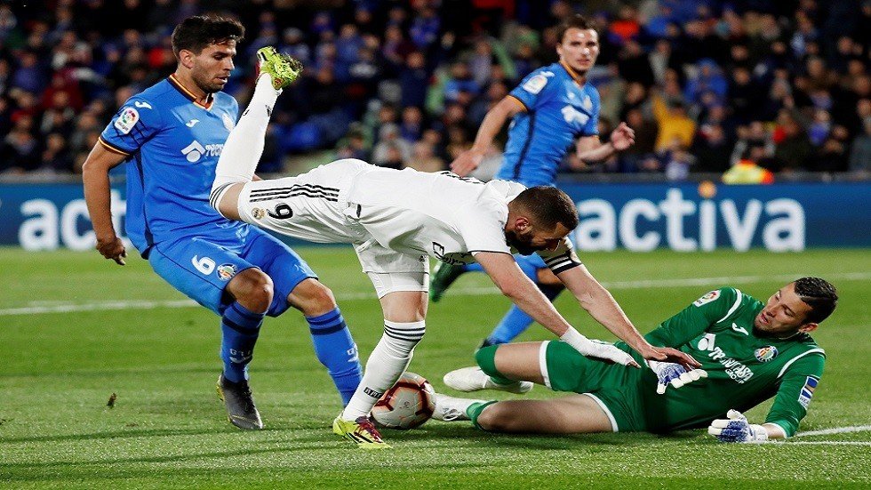 تعادل سلبي بين خيتافي وريال مدريد في