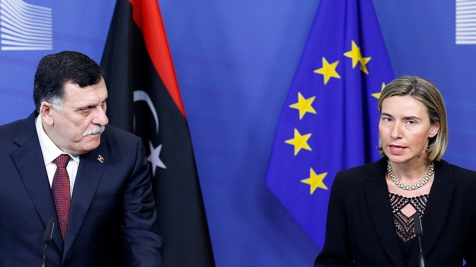 موغيريني تبحث مع السراج إيقاف القتال في ليبيا