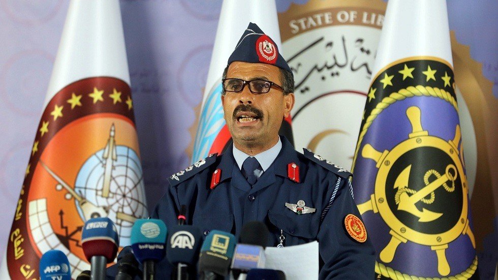 قوات حكومة الوفاق الليبية تعلن عن تنفيذها غارات على قوات حفتر