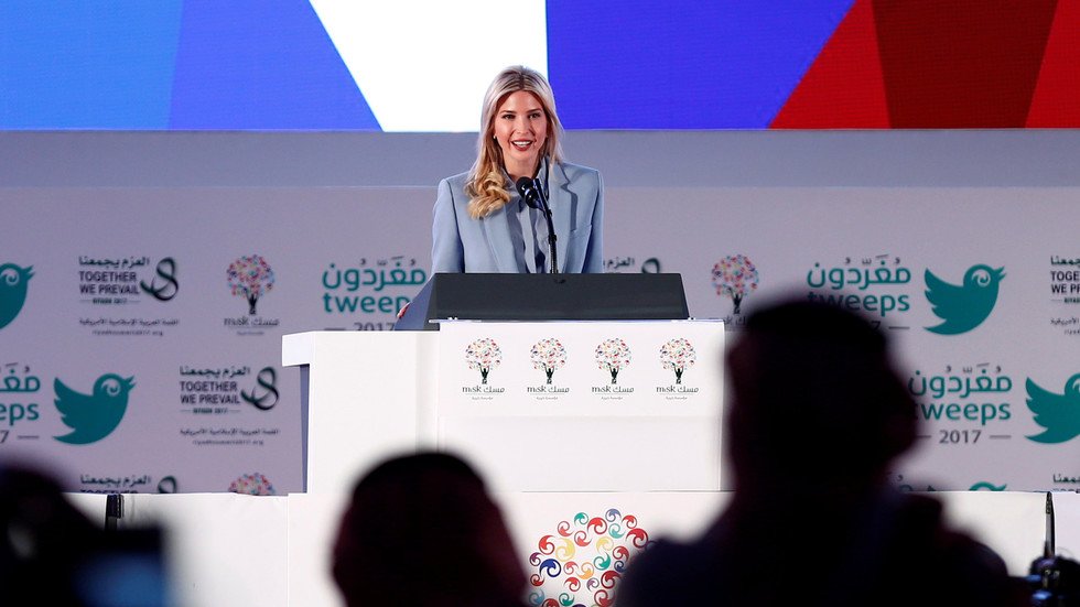 إيفانكا ترامب تبارك إصلاحات السعودية في مجال حقوق المرأة