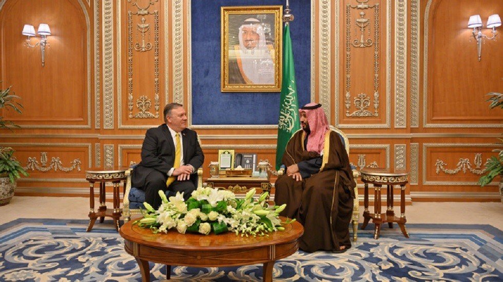 بومبيو يبحث مع محمد بن سلمان التصدي لإيران