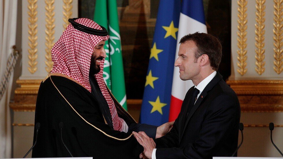 اتصال هاتفي بين محمد بن سلمان وماكرون