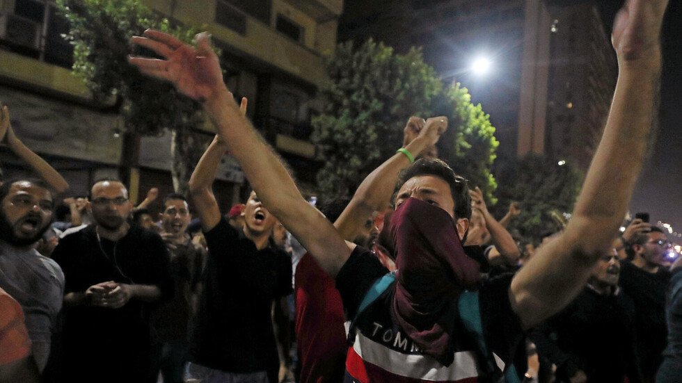 أ ف ب: مظاهرات في السويس مناهضة للسلطات المصرية