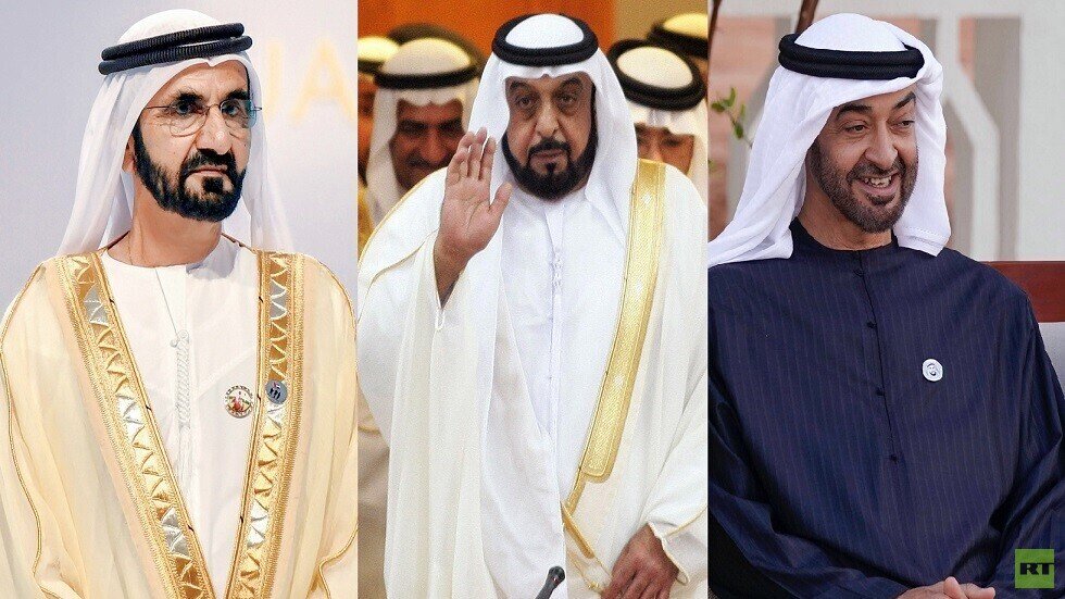 قادة الإمارات يمطرون السعودية بالتهاني في عيدها الـ89