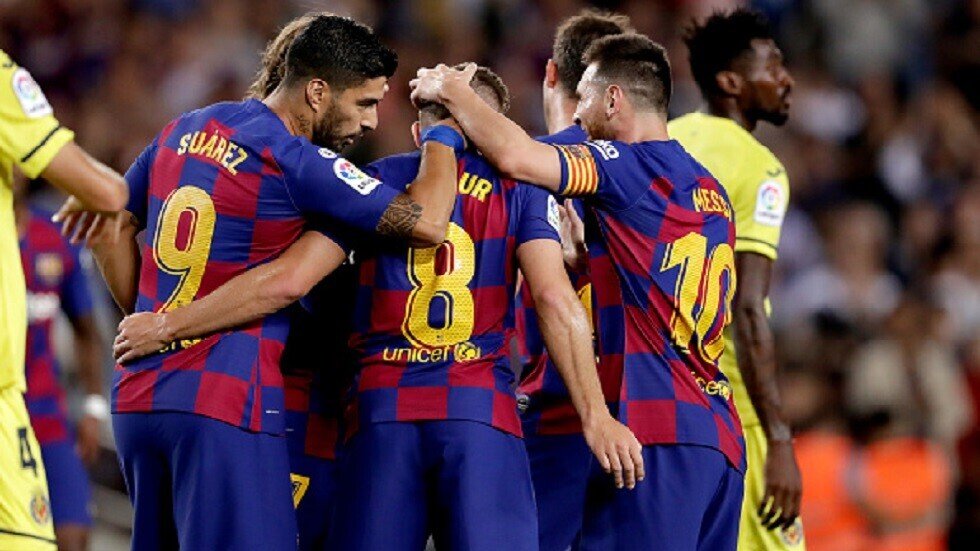 برشلونة يصالح جماهيره على حساب فياريال (فيديو)