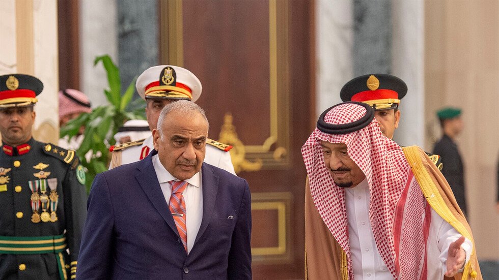 رئيس الوزراء العراقي في السعودية