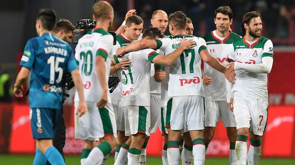 لوكوموتيف موسكو يتغلب على زينيت ويشاركه صدارة الدوري الروسي (فيديو)