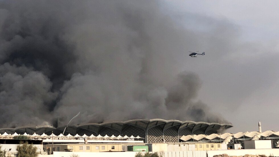إخلاء جوي لمحطة قطار الحرمين في جدة