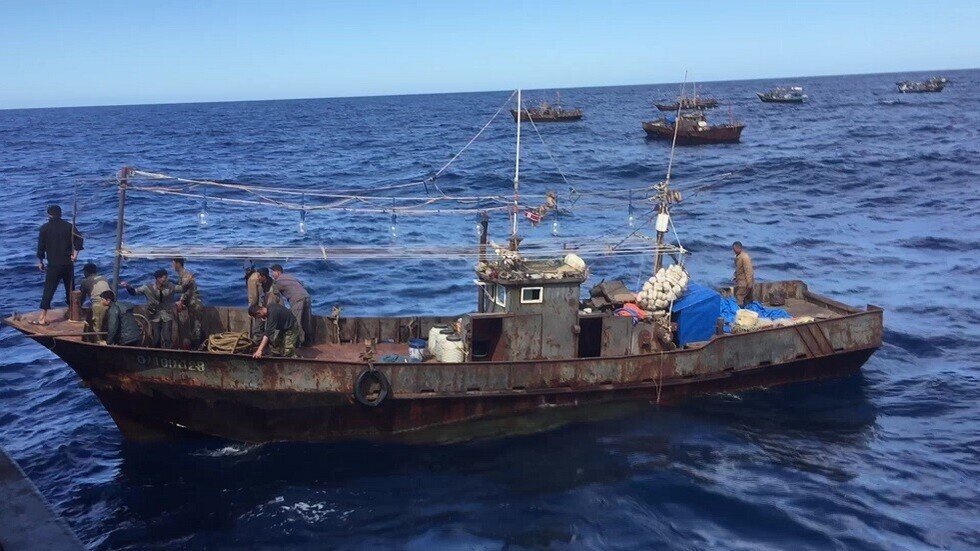 توقيف صيادين كوريين شماليين في المياه الروسية