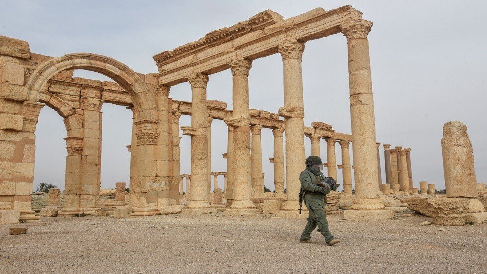 علماء الآثار الروس يعدون نموذجا ثلاثي الأبعاد لآثار تدمر