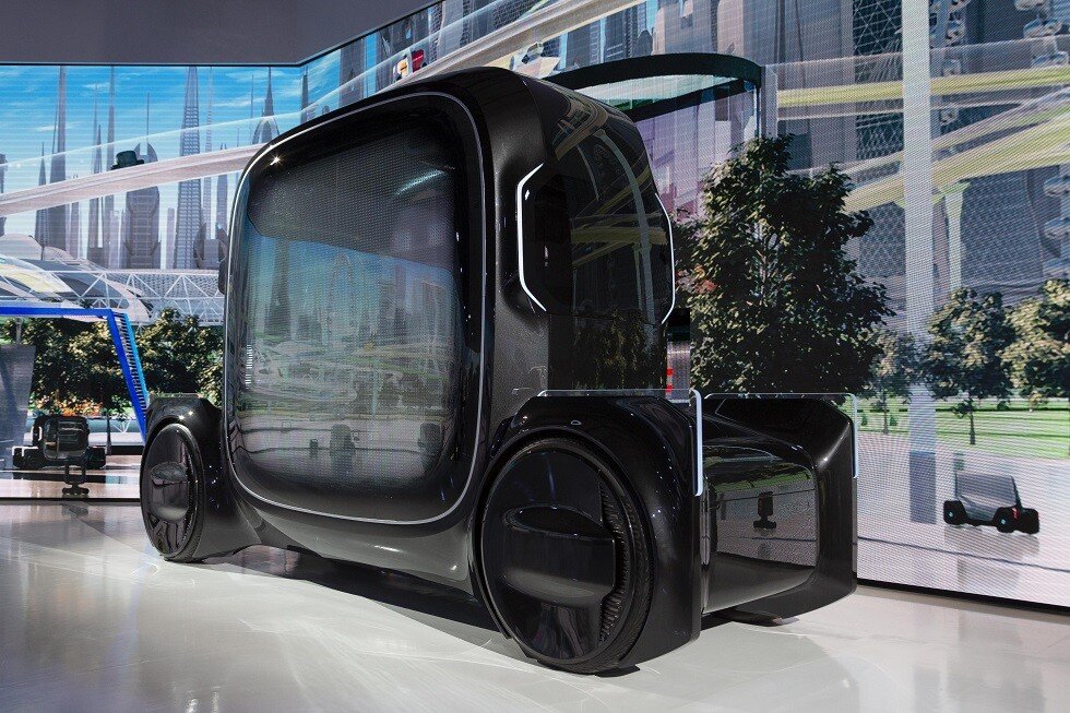 Toyota's e-4me car
