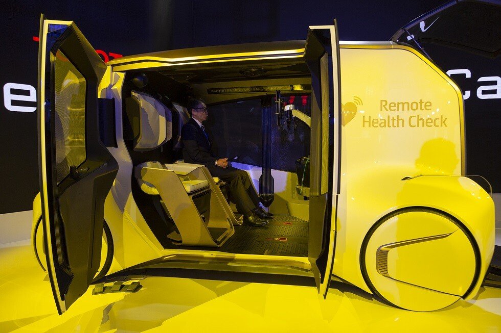 Toyota's Remote Health Check car