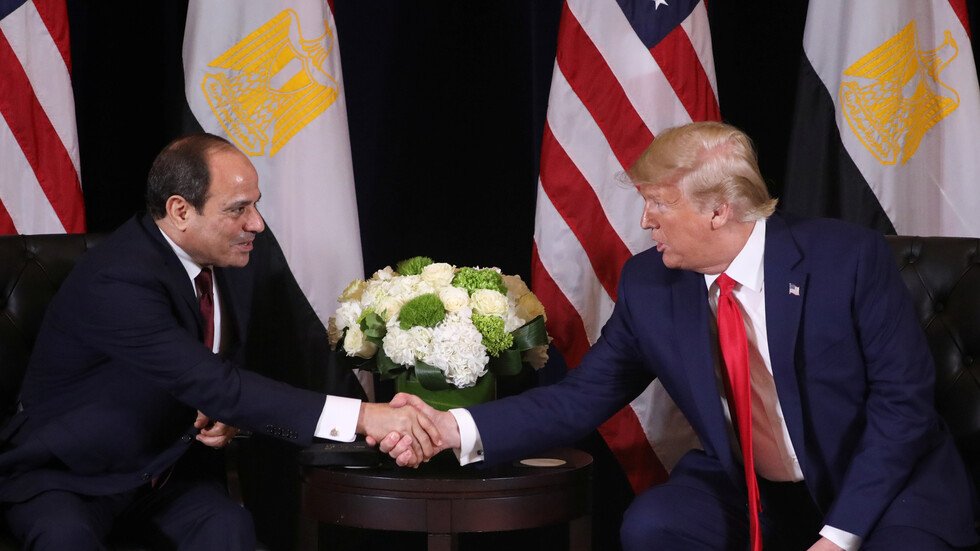رجل من "طراز فريد".. السيسي يشكر ترامب على دوره في جهود تسوية أزمة سد النهضة