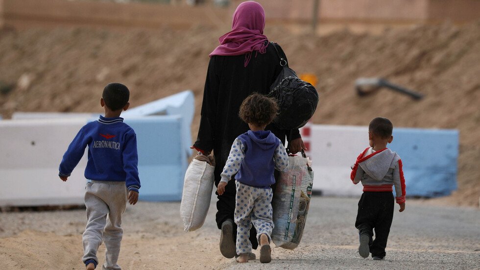 اليونيسيف: 28 ألف طفل من أكثر من 60 دولة عالقون في مخيمات سوريا