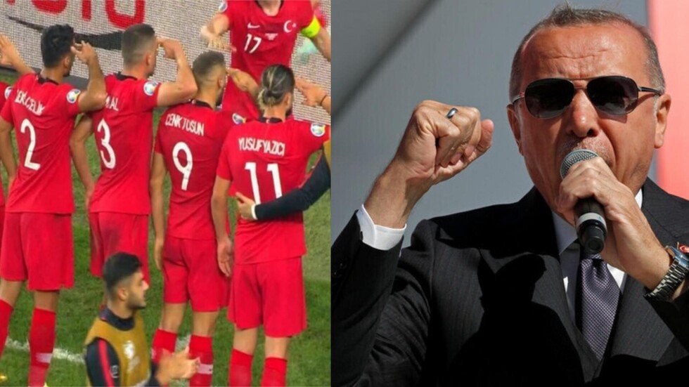أردوغان يهاجم الاتحاد الأوروبي دفاعا عن منتخب بلاده