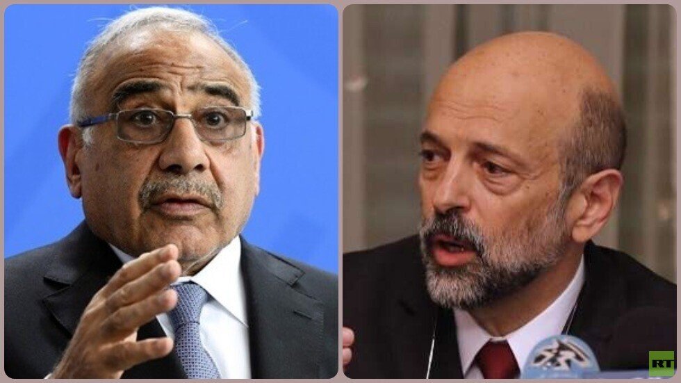 عبد المهدي والرزاز يبحثان أنبوب النفط الاستراتيجي بين البلدين