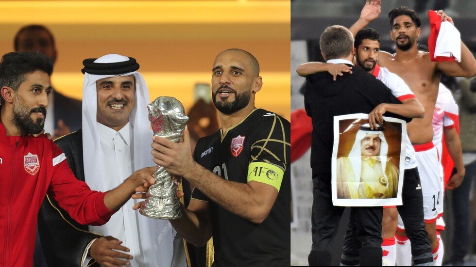 أمير قطر يهنئ المنتخب "الأحمر".. وملك البحرين يوجه رسالة