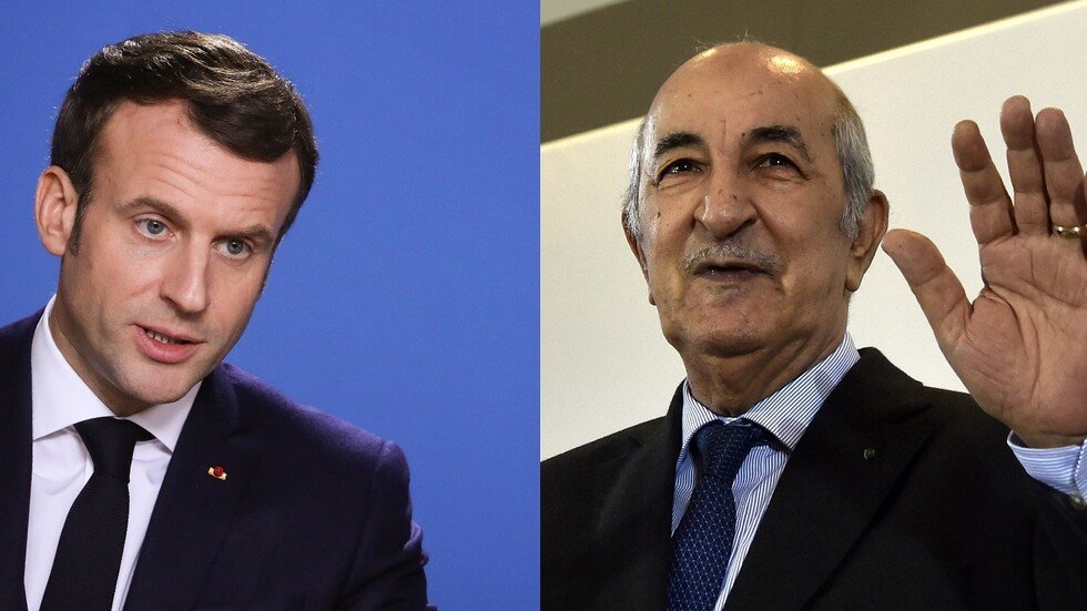 ماكرون يهنئ تبون بانتخابه رئيسا للجزائر